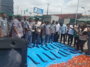 Customs FOU 'A' Seizes 15 Firearms, 4,841 Ammunition, 2 Drones Worth N377m in Ogun, Ondo States 10 Customs