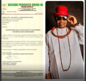 UPU Worldwide Names Olorogun Captain Onoharigho Life Patron in Recognition of Service, 12