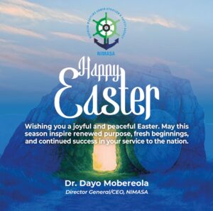 NIMASA DG Felicitates Christians at Easter 13 NIMASA