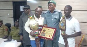 Western Marine Customs Hands Over 822 Loaves of Cannabis, Codeine Concealed In Used Clothing to NDLEA, NAFDAC 14