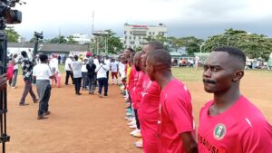 Customs Police Command Wins Zone A Football Trophy, Beats MMIA 1-0 as CGC Adeniyi Demands Better Sports Facilities 16