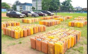 Customs’ Operation Whirlwind Moves Against Fuel Smuggling, Auctions 22,175 Litres of Seized PMS 14