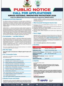 NIMASA-BEAP: Portal Opens to All Nigerians as NIMASA Removes Age Barrier 13 NIMASA